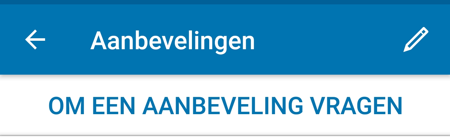 Aanbeveling LinkedIn 1